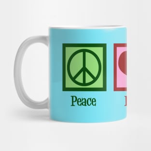 Peace Love Volleyball Mug